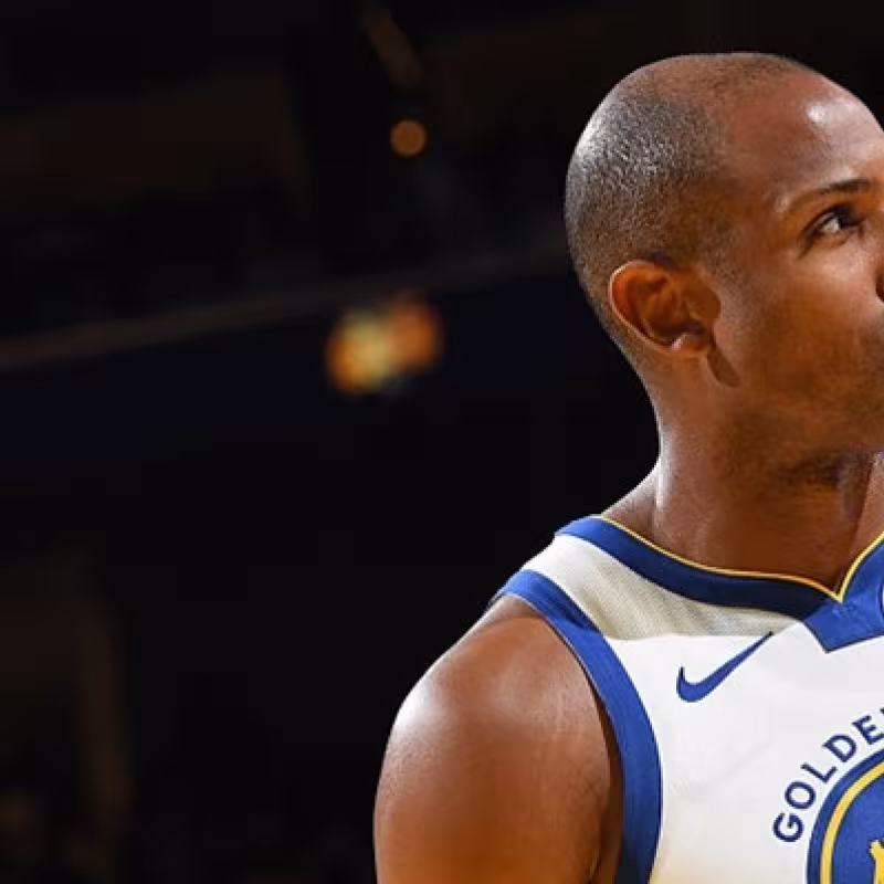 Al Horford, star signing of the Golden State Warriors in the NBA 2025 market.