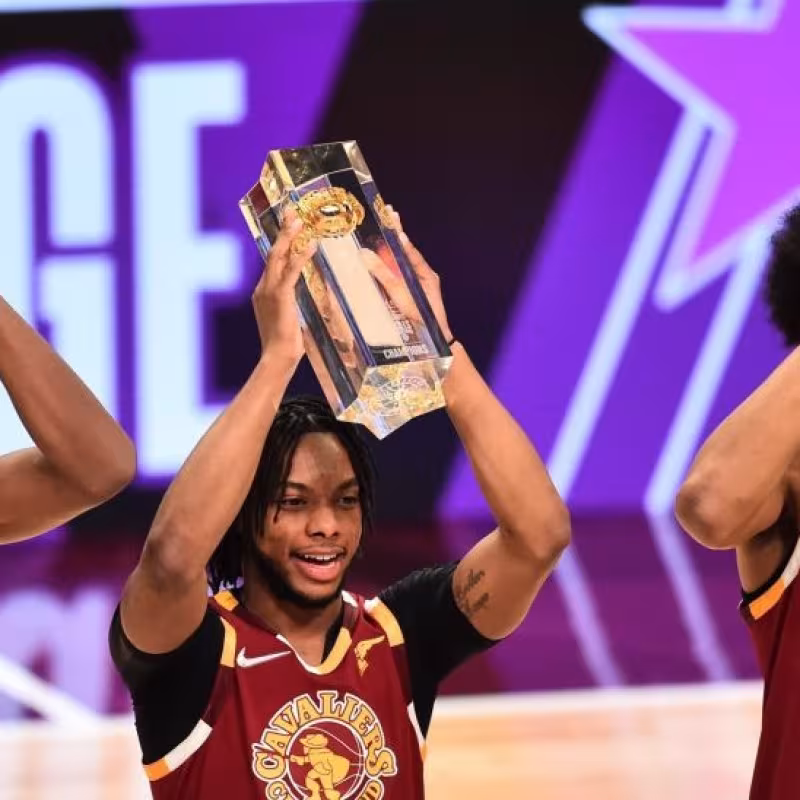 Evan Mobley, Darius Garland y Jarrett Allen, pilares de Cleveland Cavaliers