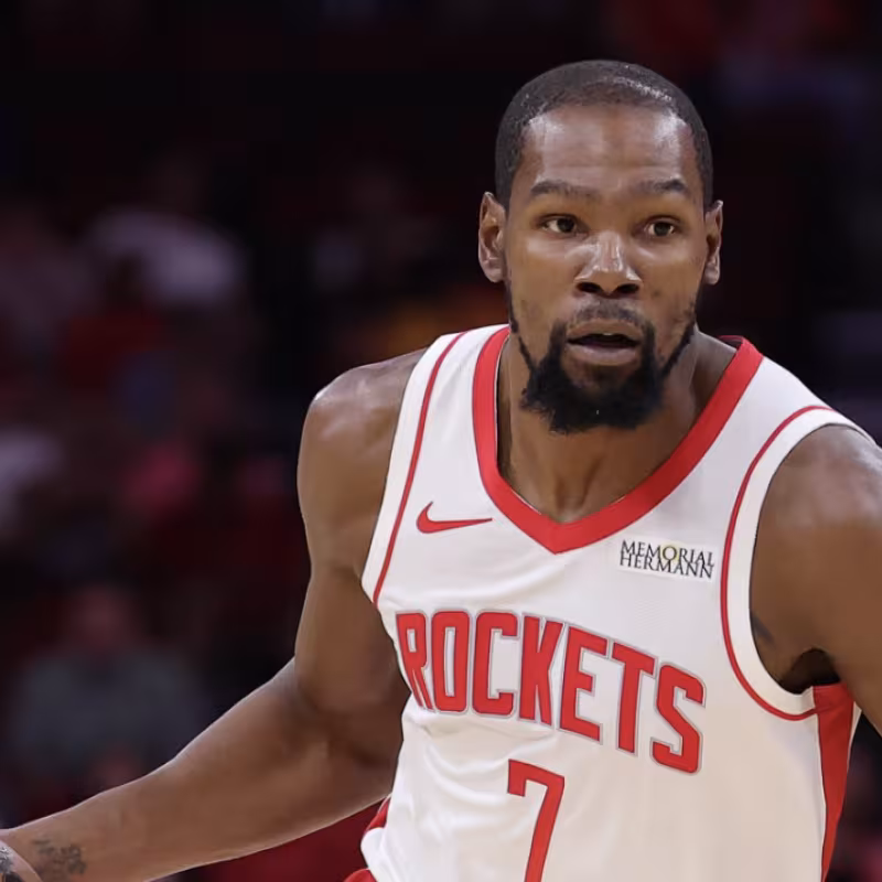 Kevin Durant, star of the Houston Rockets.