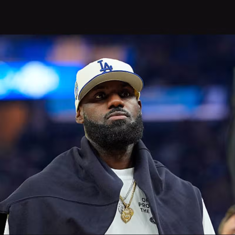 Lebron James, lesión. Foto. gettyimages