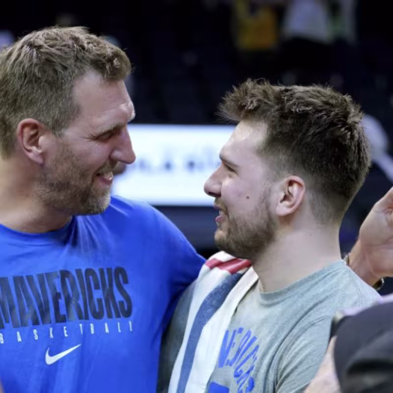 Nowitzki and Doncic, 2 of the best Europeans in NBA history.