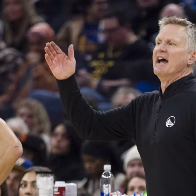 Stephen Curry and Steve Kerr.