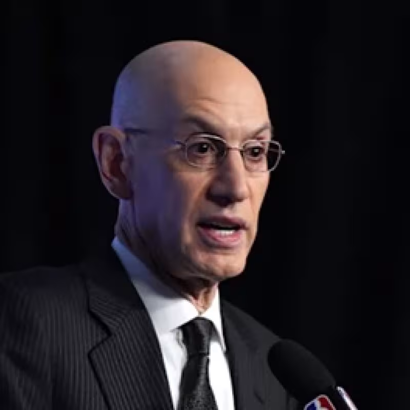 Adam Silver, comisionado de la NBA.
