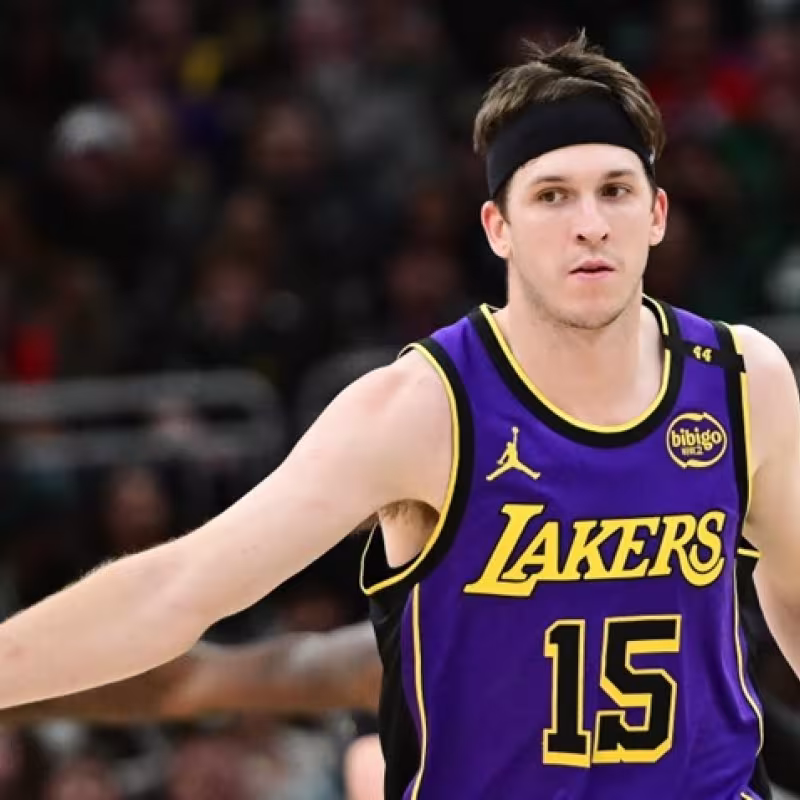 Austin Reaves, player for the Los Angeles Lakers.