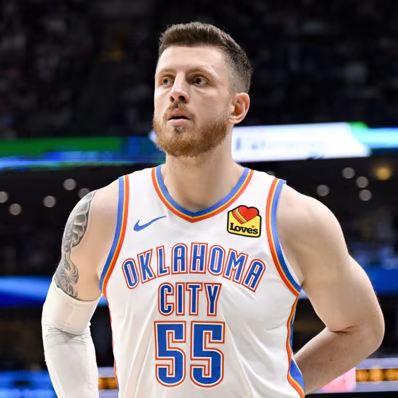 Isaiah Hartenstein, player for Oklahoma City Thunder.