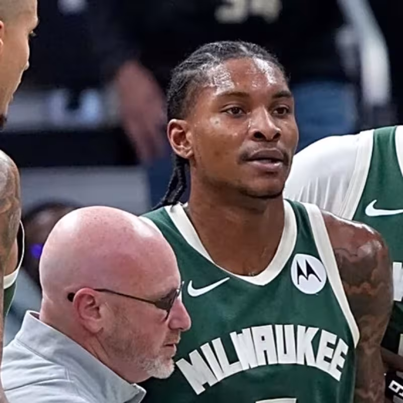 Kevin Porter Jr., player for the Milwaukee Bucks.
