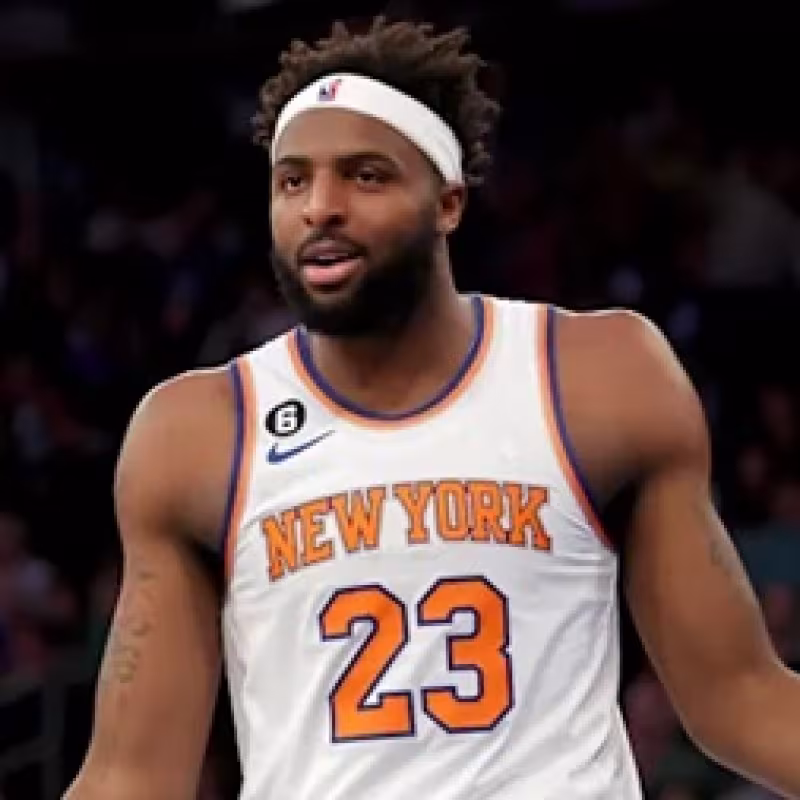 Mitchell Robinson, player for the New York Knicks.