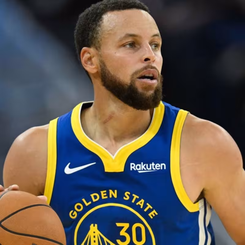 Stephen Curry, star of the Golden State Warriors.
