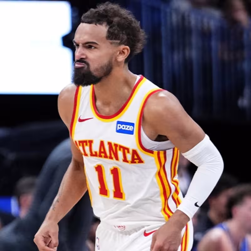 Trae Young, estrella de Atlanta Hawks.