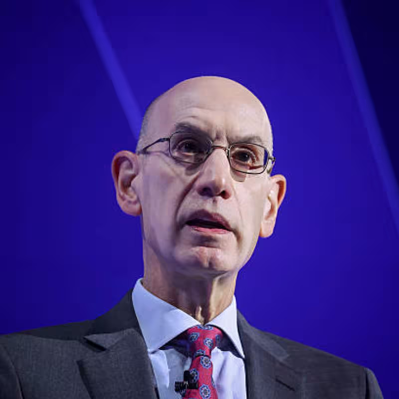 Adam Silver, claves de NBA Europa. Foto: gettyimages