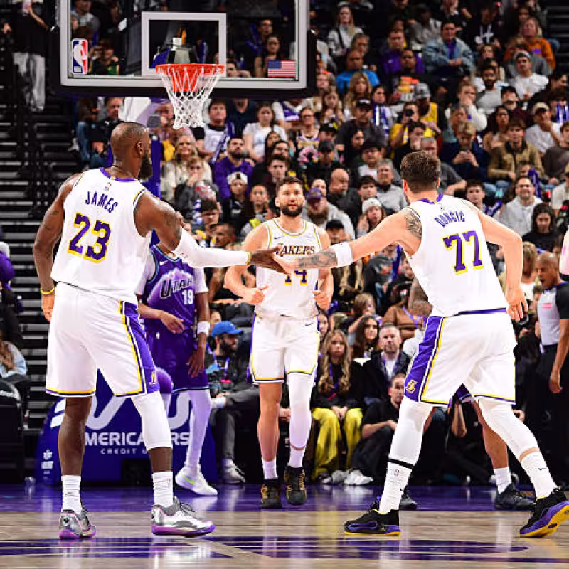 Dato curioso de Lakers en Net Rating. Foto: gettyimages