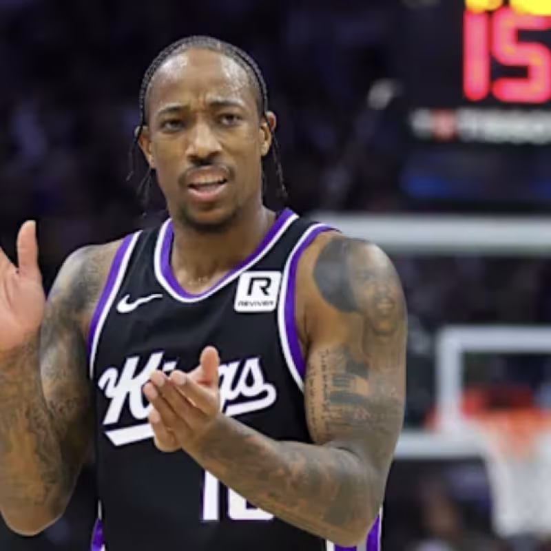 DeMar DeRozan, estrella de Sacramento Kings. 