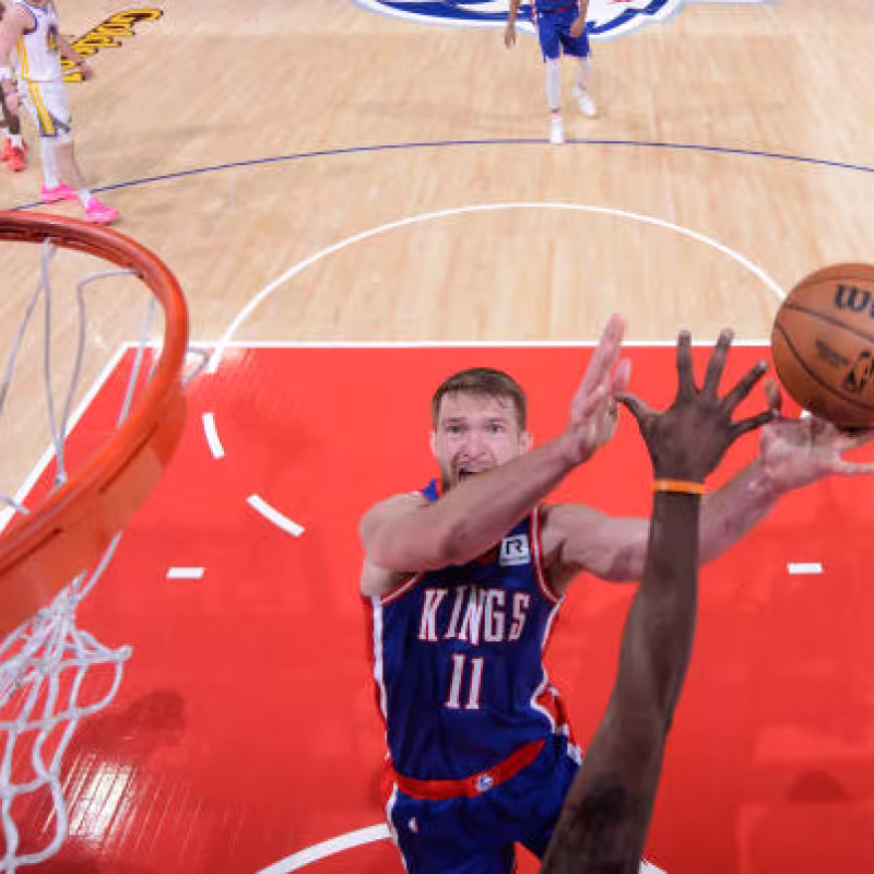Domantas Sabonis, rumores NBA Warriors. Foto: gettyimages