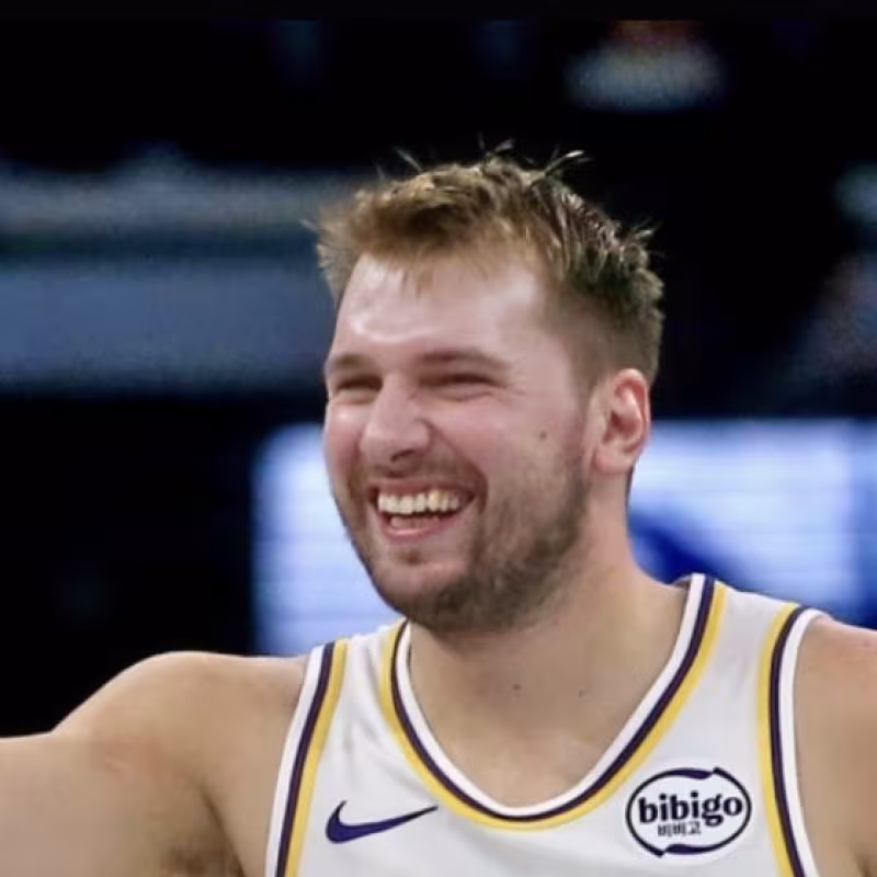 Luka Doncic, estrella de Los Angeles Lakers. 