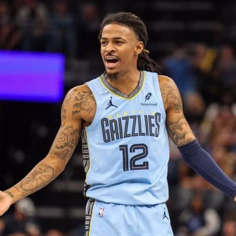 Ja Morant, superstar of the Memphis Grizzlies