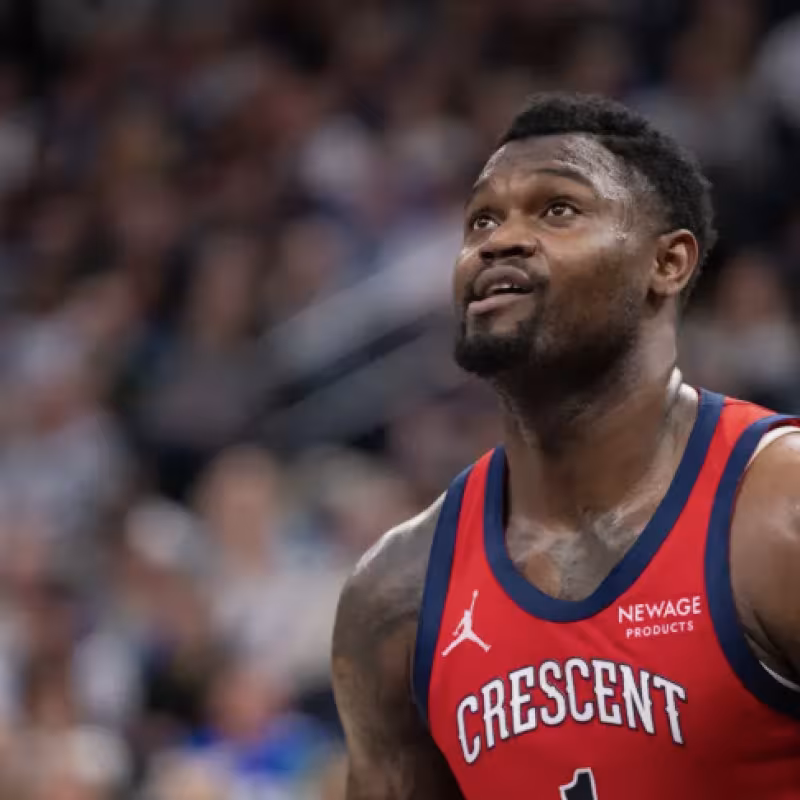 Zion Williamson, estrella de New Orleans Pelicans. 