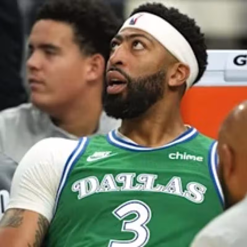 Anthony Davis, star of the Dallas Mavericks.