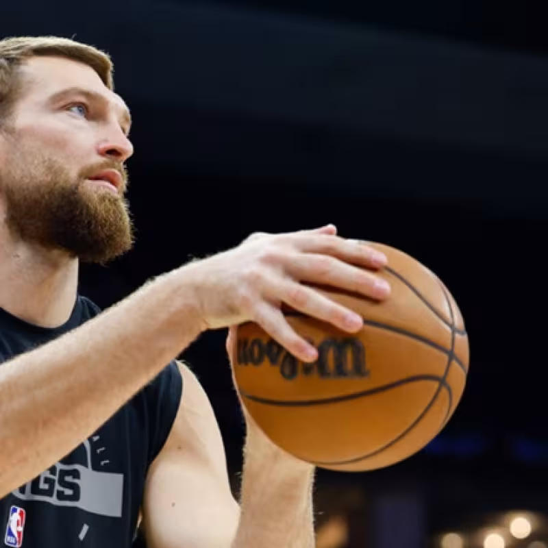 Domantas Sabonis, star of the Sacramento Kings.