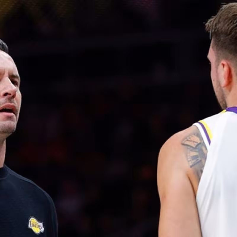 JJ Redick, coach of the Los Angeles Lakers.
