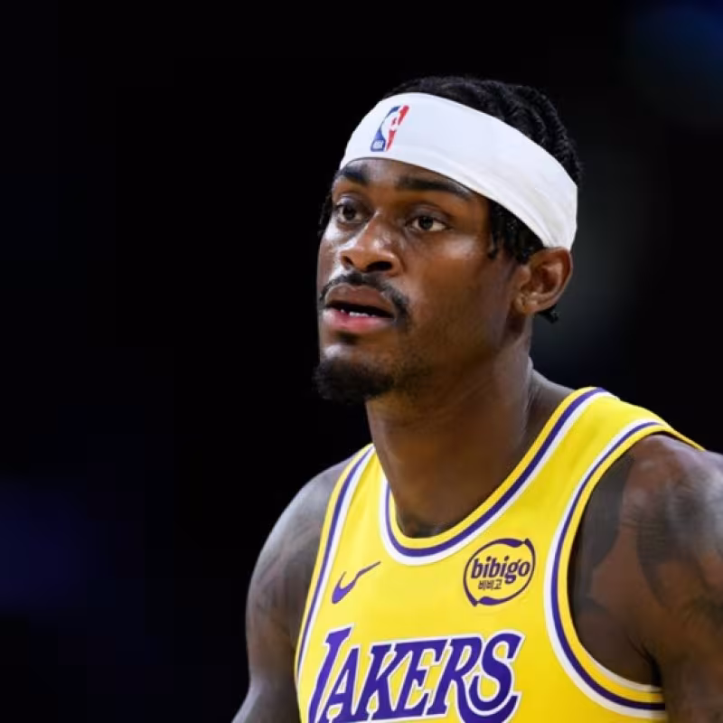 Jarred Vanderbilt, player for the Los Angeles Lakers.