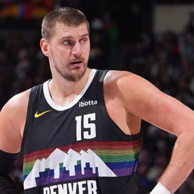 Nikola Jokic, star of the Denver Nuggets.