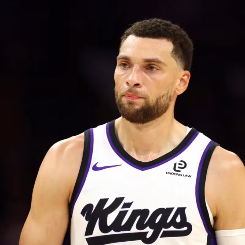 Zach LaVine, star of the Sacramento Kings.