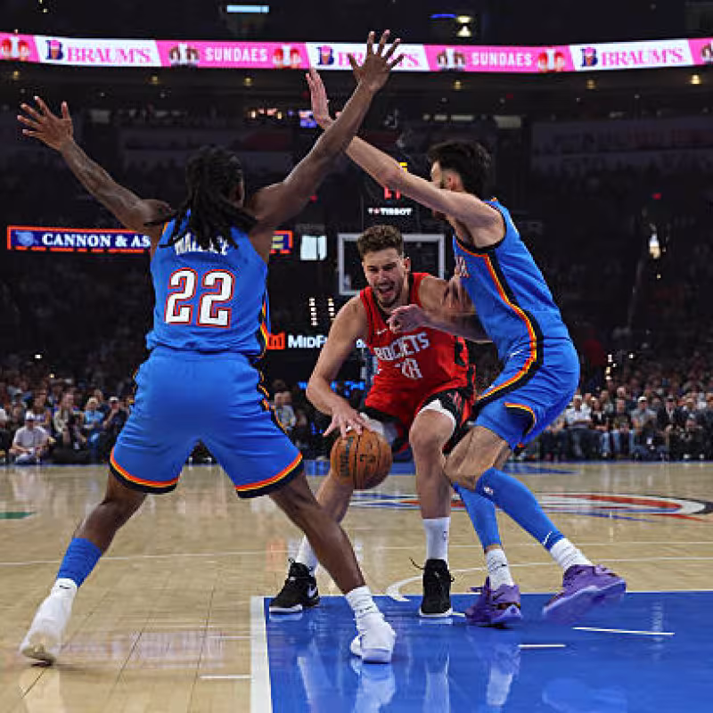 Duelo por Defensor del Año en Oklahoma City Thunder. Foto: gettyimages