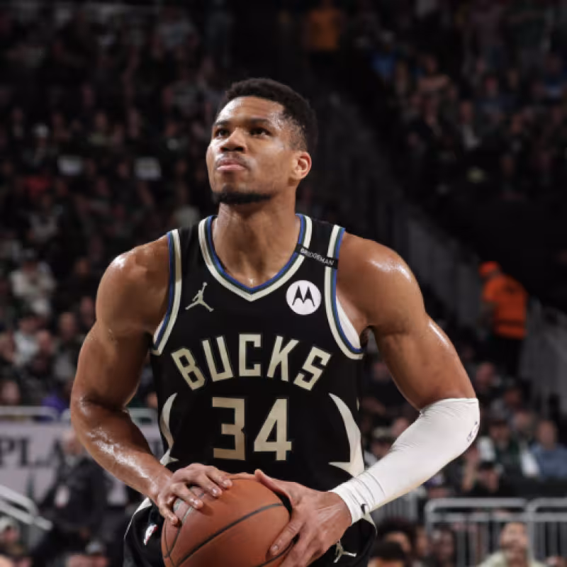 Giannis Antetokounmpo, once again wrapped up in NBA rumors.