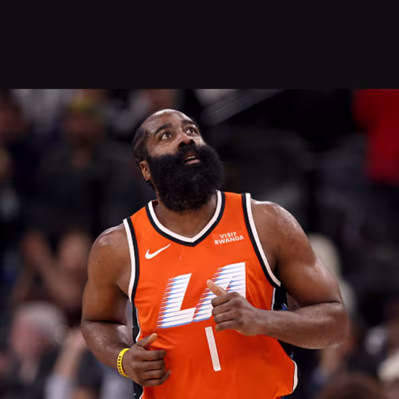 Possible trades involving Harden. Photo: gettyimages