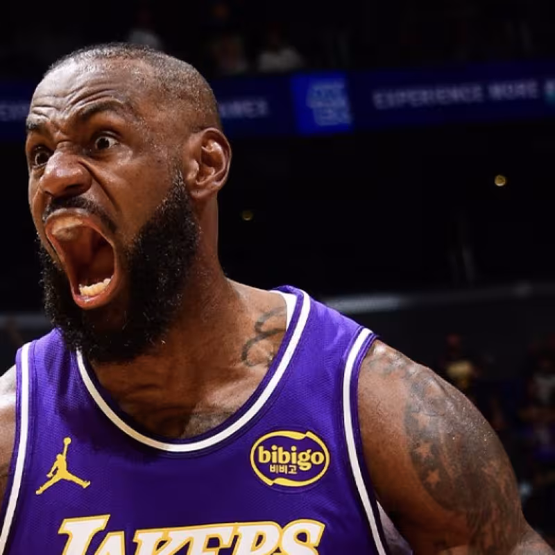 LeBron James cayó eliminado de la NBA Cup con los Lakers.