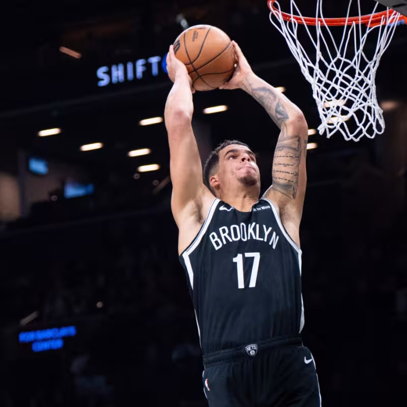 Michael Porter Jr., machacando el aro en un partido contra los New Orleans Pelicans