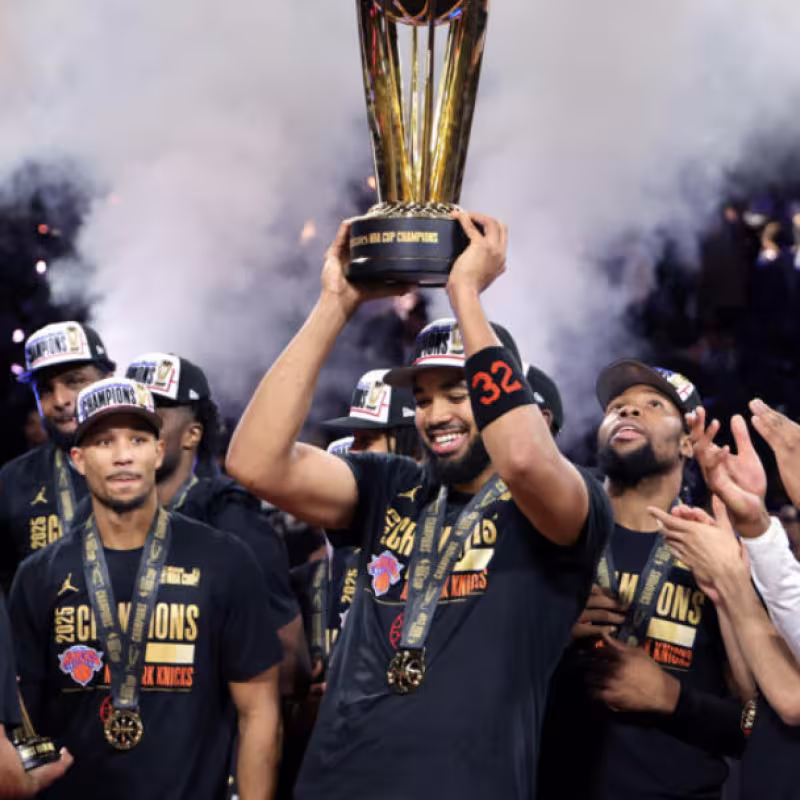 The Knicks don't want the NBA Cup at the Madison Square Garden.