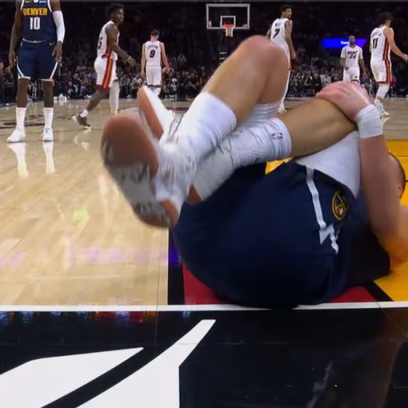 Nikola Jokic could be seriously injured.