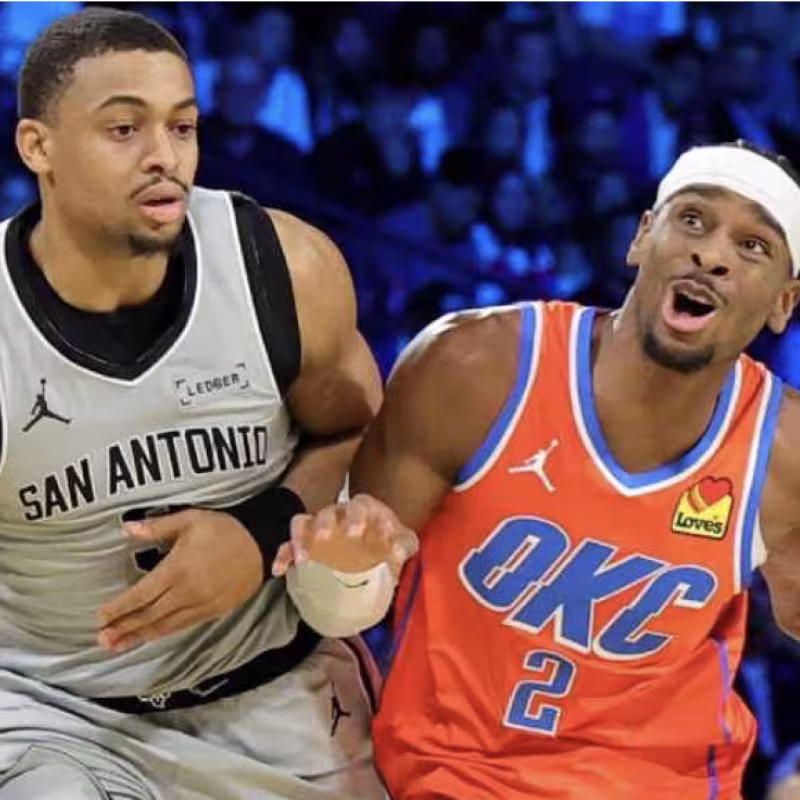 Shai Gilgeous-Alexander, en la derrota de OKC en la NBA Cup. 