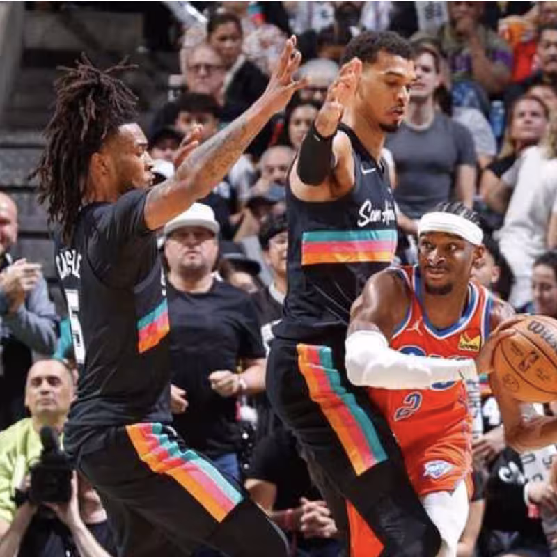 Wembanaya and the Spurs defeated Shai and the Thunder again.