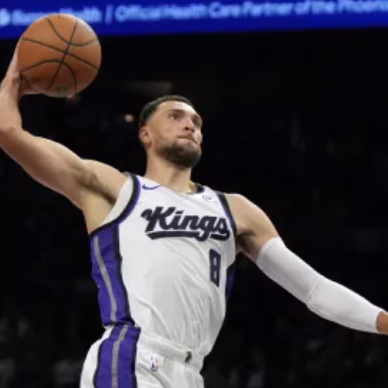 Zach LaVine, involved in NBA rumors.