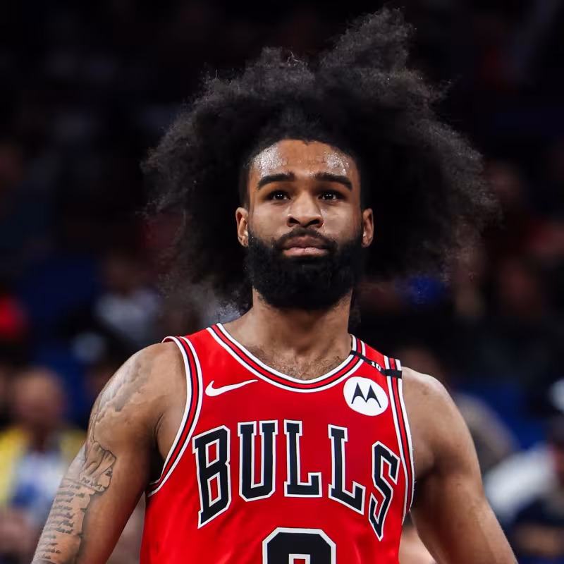 Coby White, star of the Chicago Bulls.