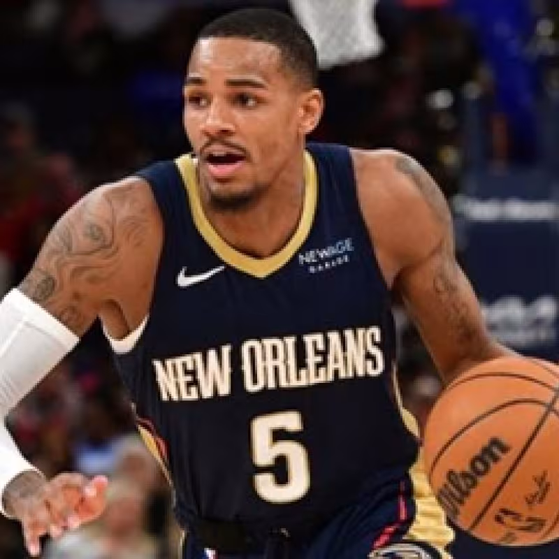 Dejounte Murray, player for the New Orleans Pelicans.
