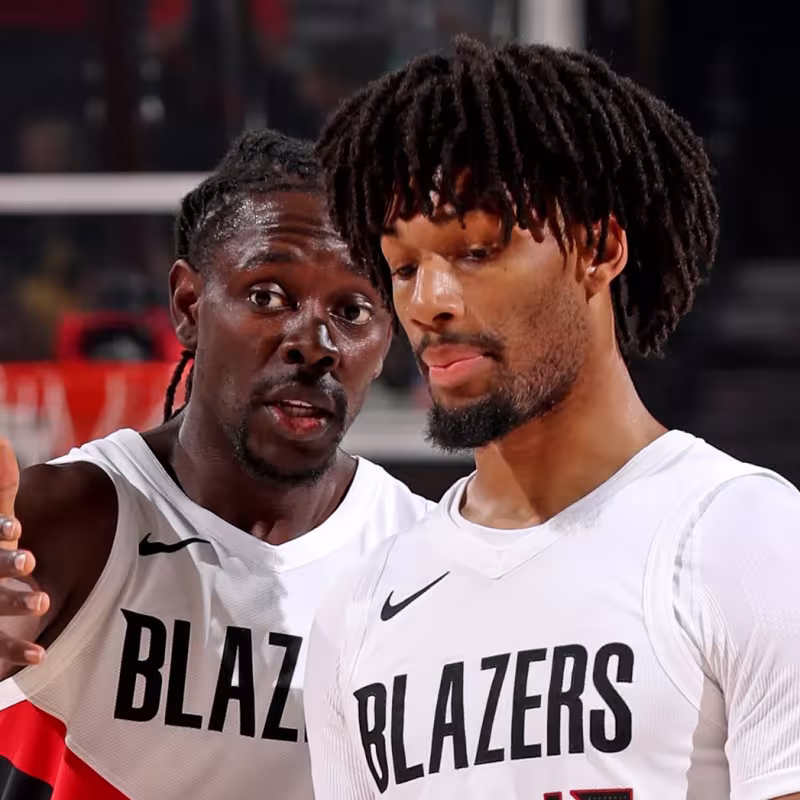 Jrue Holiday, player of the Portland Trail Blazers.