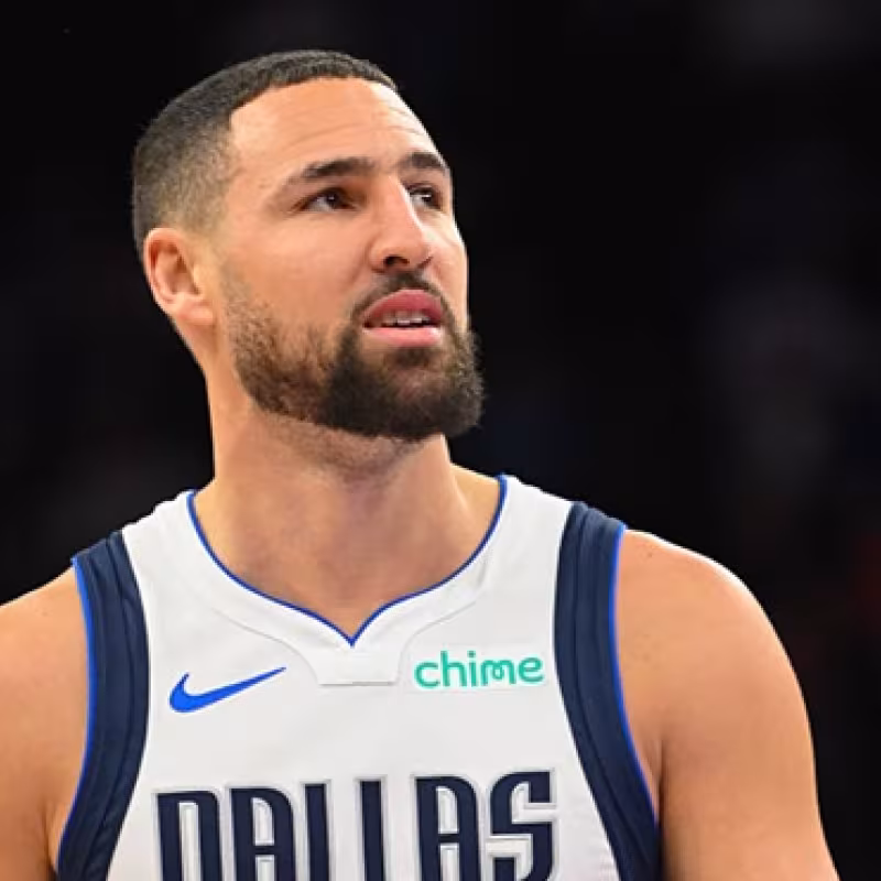 Klay Thompson, player of the Dallas Mavericks.