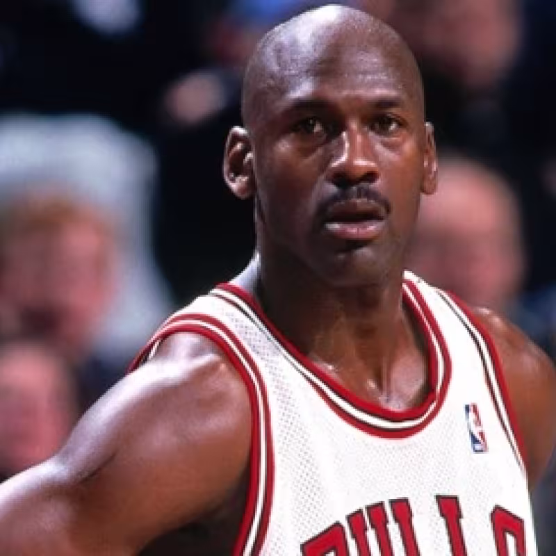 Michael Jordan, NBA legend.