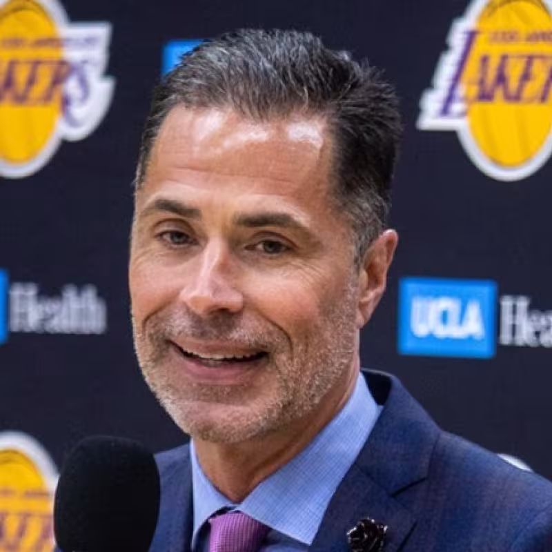 Rob Pelinka, President of Operations for the Lakers.
