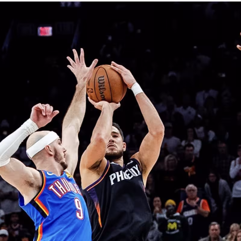 Booker scored the winning basket against OKC.