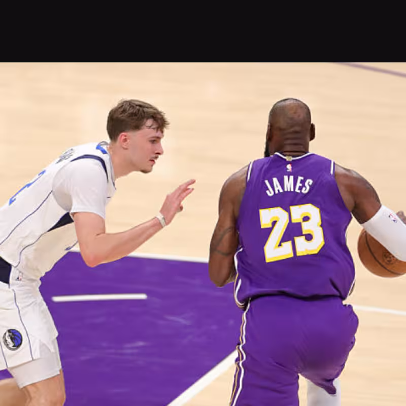 Cooper Flagg y Lebron James, comparación NBA. Foto: gettyimages