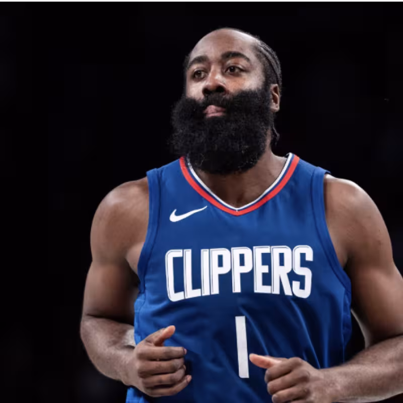 James Harden, star of the Los Angeles Clippers: will he leave before the trade deadline?