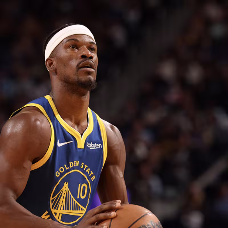 Jimmy Butler, estrella de Golden State Warriors. 