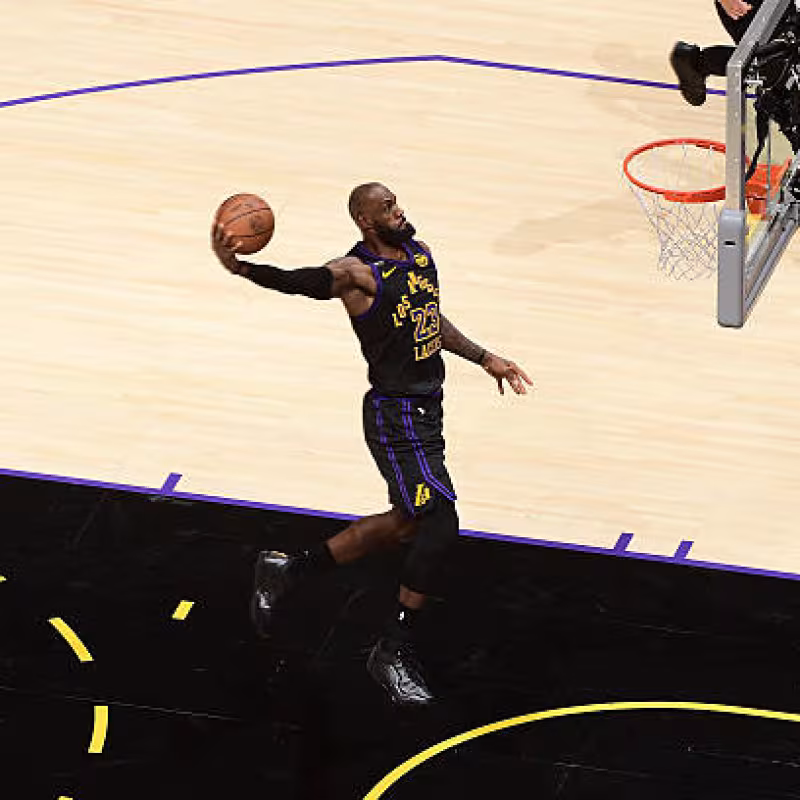 LeBron James, stellar performance. Photo: gettyimages