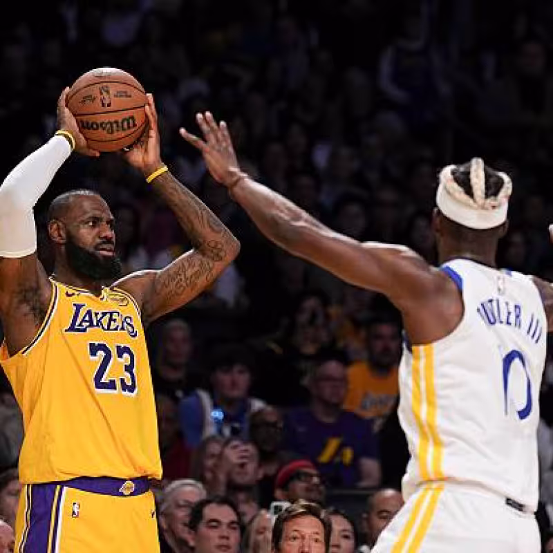 LeBron James, possible transfer to the Warriors. Photo: gettyimages