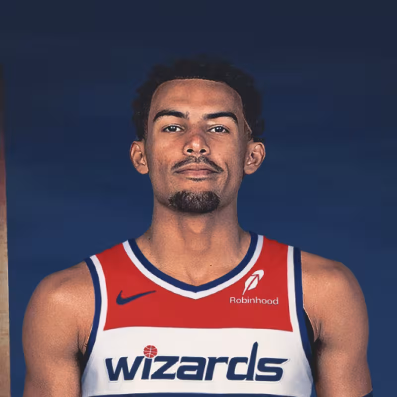 Trae Young, the new star player for the Washington Wizards.