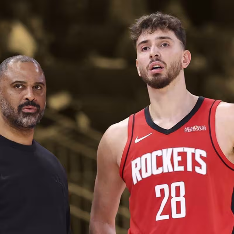 Alperen Sengun, star of the Houston Rockets.